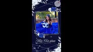VÍDEO INVITACIÓN PARA 15 AÑOS | QUINCEAÑERA 2024 COLOR AZUL