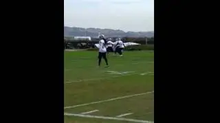 Your first look at Raiders cornerback DJ Hayden in his return to practice after missing almost five