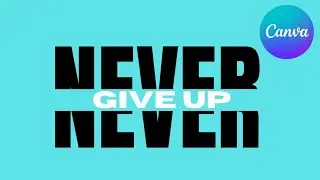 How to Create Slice Text Effect in Canva