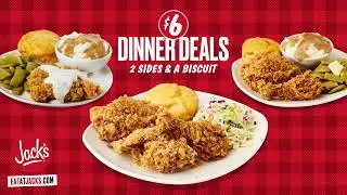 Jack's $6 Dinner Deals