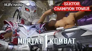 Mortal Kombat 1 - Champion Tower SEKTOR Very Hard - No Matches / Rounds Lost