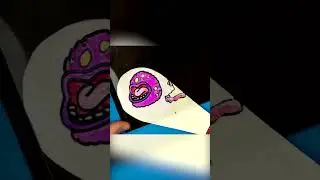 My Singing Monsters DIY Flashlight Game! 🤯 Easy Paper Craft Idea #shorts #mysingingmonsters