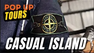 POP UP TOURS EP.1 - Visiting Vintage Stone Island Trader Casual Island in Brick Lane