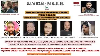Majlis-e Alvida at Masjid-e Ali Pahargunj New Delhi!Moulana Janab Zeeshan Haider Sahab #youtubevideo