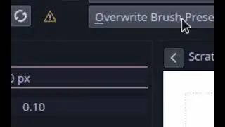 Tutorial tamaño de pincel en krita