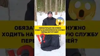 😱⁉️ОБЯЗАТЕЛЬНО ЛИ НУЖНО ХОДИТЬ НА ВОСКРЕСНУЮ СЛУЖБУ ПЕРЕД ЛИТУРГИЕЙ?⁉️😱Священник Владислав Береговой
