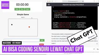 Mencoba Buat beberapa Web Project Hasil Generate dari Chat GPT | Dev Insight | MauCoding