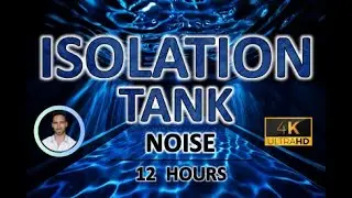 Isolation Tank Noise for Rapid Deep Sleep | 12 Hours | BLACK SCREEN | Tinnitus & Anxiety Relief