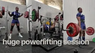 1 WEEK OUT FROM MY BIGGEST POWERLIFTING COMPETITION