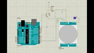 How to use PIR Motion Detector Sensor with Arduino With Code and Proteus Simulation