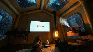 A LITTLE HOUSE IN THE MIDDLE OF THE STORM – MOVIE NIGHT IN A TENT