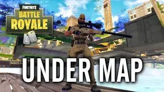 Fortnite - Tilted Towers Under the Map Shopping Cart Glitch