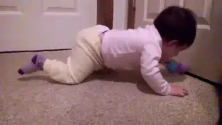 Laughing baby