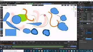 Blender - Grease Pencil Teil 3: Farben und färben