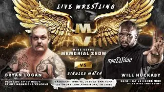 Will Huckabee vs Brian Logan.  Mike Verde Memorial Show.