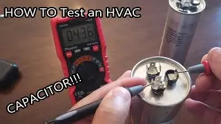 How to test an Air Condition Capacitor