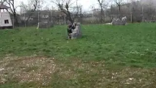 Kalman in paintball action 2