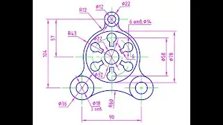 Видеокурс Autodesk AutoCAD 2023: 2D черчение