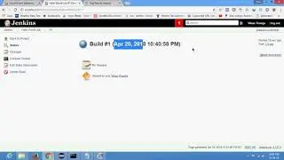 O3 Framework 19 Configure jenkins and create first job