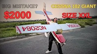 💸 Spent $2000 on a Giant Cessna 182 – Big Mistake or Best Buy? ✈️