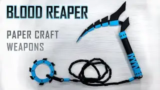 Crafting the Ultimate BLOOD REAPER - Shadow Fight Origami Adventure!
