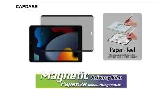Detachable Privacy Screen protector for iPad 10.2-inch CAPDASE