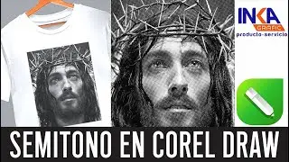 😱😱😱 SEMITONO EN COREL DRAW - SÚPER FÁCIL 😱😱😱