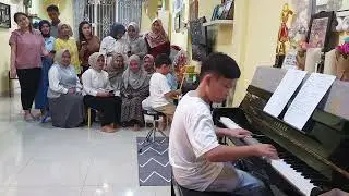 pesawat kertas - cover by mom n jo medan - the brothers ( TIMO & THEO )