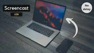Screen Cast your Smartphone Screen to Your PC Without Delay using USB Easily | How to use Scrcpy