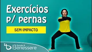 Exercícios membros inferiores - Treino sem impacto