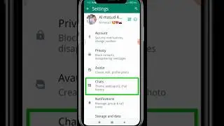 How to whatsapp chat wallpaper change|Change wallpaper on whatsapp#shortfeed