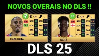 Todos os Jogadores que Subirão e Perderão Overall no DLS 25 !! Parte 6