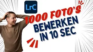 Edit 1,000 photos in 10 sec in Lightroom