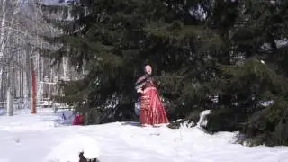 Футаж Русская масленица Конный клуб Аллюр    001109