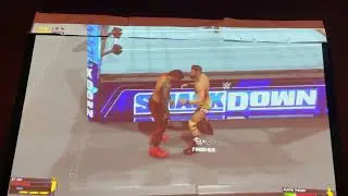 WWE 2k23 Jey Uso  VS Austin Theory ( United States  championship match)