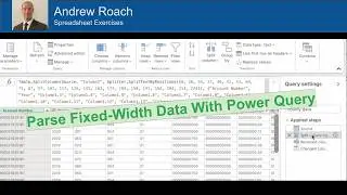 Parse Fixed-Width Data in Google Sheets