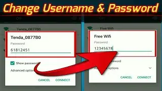 How To Change Tenda Router Wifi Name And Password || Remove And Set Router Username And Pasword 2021