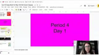 Zoom Breakout rooms using Google Docs and Google Slides