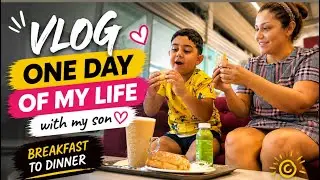 A Day in my life with My Son | Coffee, Swimming, Sauna & Dinner ❤️