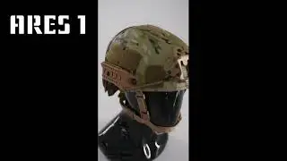 ARES 1 баллистический шлем, формфактор Air - frame, материал - кевлар от Olympus armor#shorts