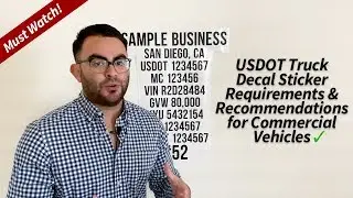 USDOT Truck Decal Sticker Requirements & Recommendations for Commercial Vehicles