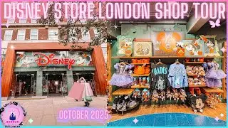 Disney Store London Shop Tour Vlog October 2025 New In Halloween Christmas Disney Merch Mickey Mouse