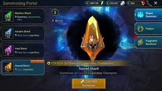 2x Chance Sacred Shard Pull 