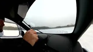 Renault Twizy on ice