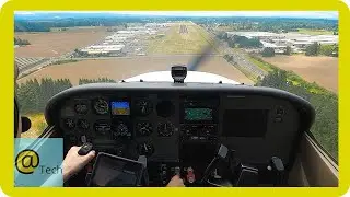 Strong Headwind Practice - Solo Flight Vlog