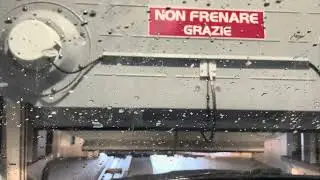 WashTec SoftLine Linear Tunnel “Autolavaggio Villa” (Inside View)