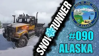 Snowrunner 090 Прохождение \ Аляска \ Эпичный заказ