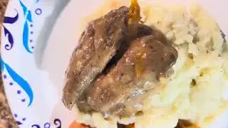 Hubby must have beef once a month month.. cube steak