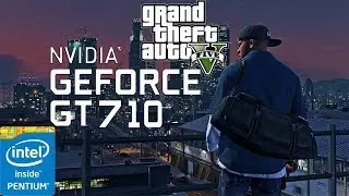 GT 710(2048 DDR3) ULTRA GRAPHICS TEST IN GTA V!