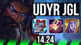 UDYR vs SKARNER (JGL) | 66% winrate, 40k DMG, 13/3/11, Dominating | BR Challenger | 14.24